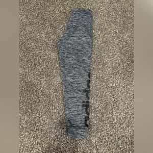 Adidas Boys L Heathered Gray Sweats